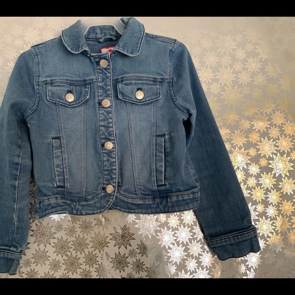 GYMBOREE GIRLS DENIM JACKET Sz 7/8